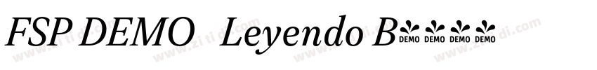 FSP DEMO   Leyendo B字体转换